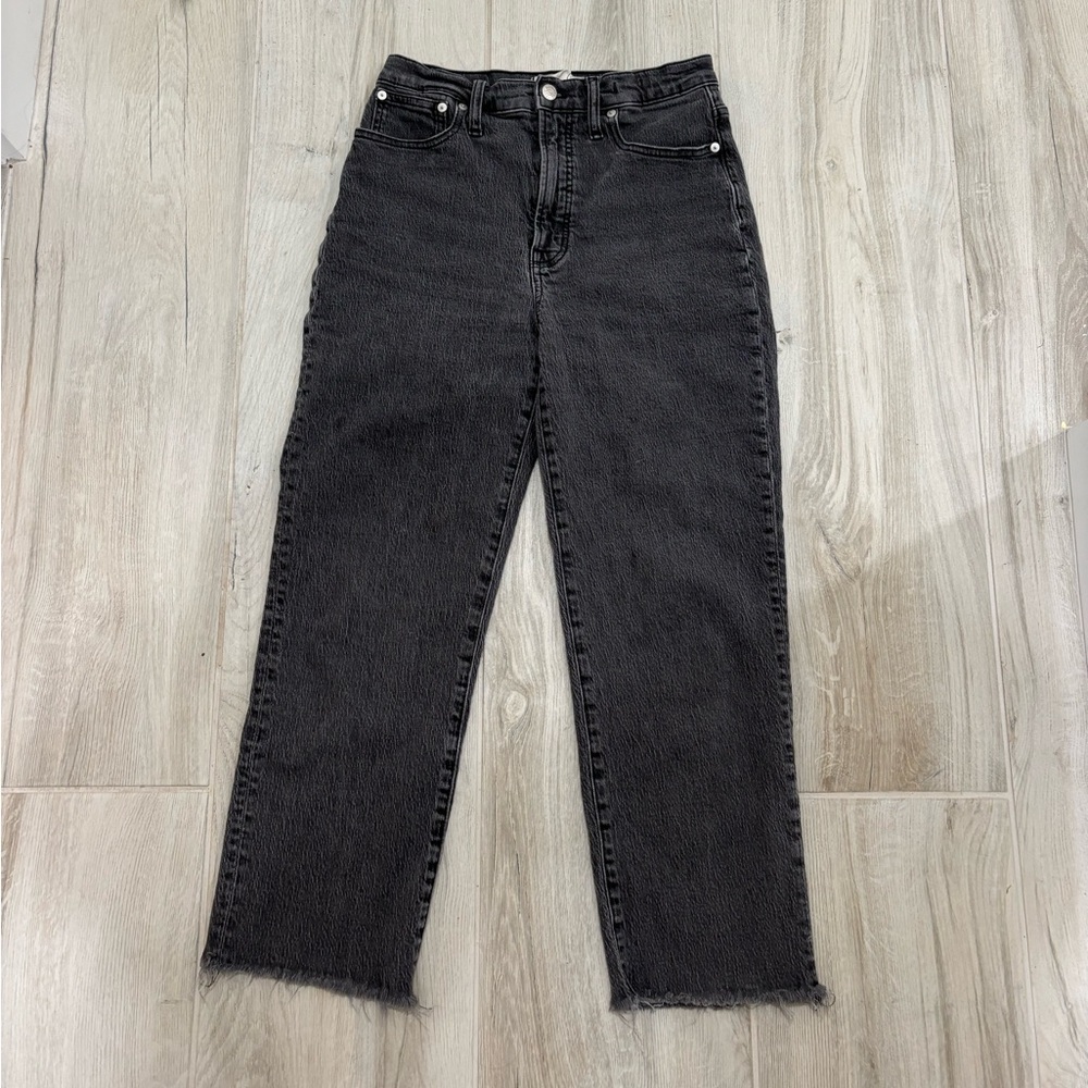Madewell perfect vintage straight leg jeans